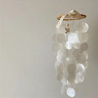 Produktbild von Famanu Windgong für Innen und Außen - Feng Shui Dekoration für Balkon, Terrasse, Garten, Wohnzimmer und Schlafzimmer - 2 Größen mit Entspannenden