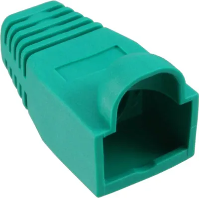 Immagine prodotto di InLine® 74012Z RJ45 Knickschutztülle, grün, 10er Pack