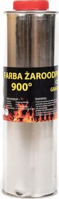 Immagine prodotto di Vernice per forno Vernice termica resistente al calore 900°C 1 l