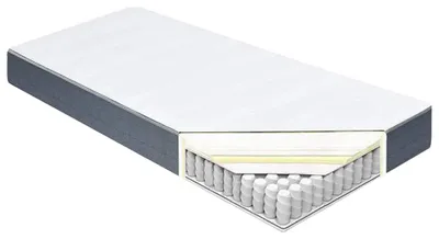 Obrázok produktu pre Matrac na boxspringovú posteľ vidaXL, stredná tvrdosť, 200 x 80 x 20 cm