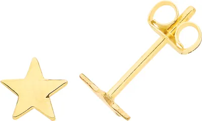 Produktbild von Schöne 9 Karat (375) Gold Damen - Paar Ohrstecker - 5mm*5mm; TRS26745
