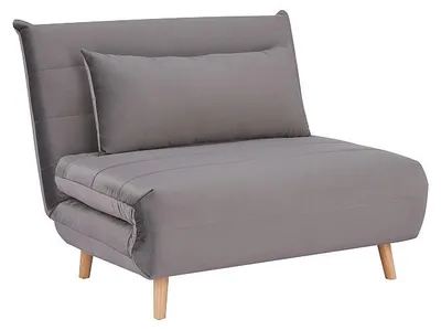 Produktbild von Schlafsofa aus grauem SPIKE VELVET