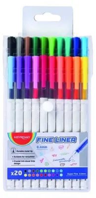 Image de Stylo pour le pouce 0,4 mm 20 couleurs