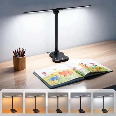 Zdjęcie produktu dla Lampa biurkowa LED chroniąca oczy ściemnialna USB do pracy nauki