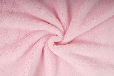 Obrázek produktu pro Peršan beránek růžová, látka, metráž / 50cm
