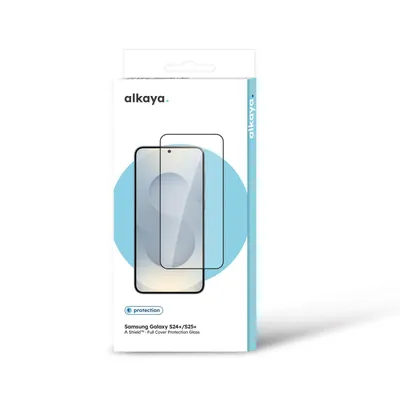 Produktbild von alkaya. Samsung Galaxy S24+/S25+ Displayschutzglas, Panzerglas, Schutzfolie - Transparent