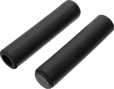 Produktbild von 1 Satz Fahrradlenkergriffe, Schaumstoff-Stoßdämpfung Fahrradlenkergriffe, Bequeme Lenkergriffe für E-Bike Trekking Bike Mountainbike, Schwarz