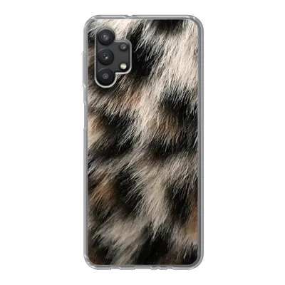 Produktbild von MuchoWow® Handyhülle Schutzhülle Hülle für Samsung Galaxy A32 5G Nahaufnahme Pantherdruck Silikon Softcase Handy Hülle - Softcase