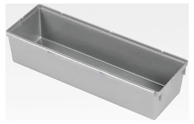 Produktbild von KEEEPER Schubladeneinsatz 23x8x5cm Silber, 12 Stück