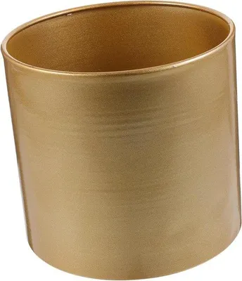 Produktbild von Goldene Blumenkübel Innen Dekorativ Metall