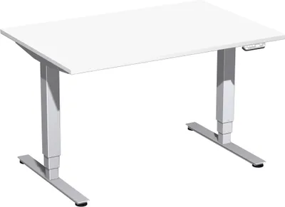 Produktbild von Gera Elektro Pro+ Elektro-Hubtisch höhenverstellbar, 1200x800x625-1285, Weiß/Silber