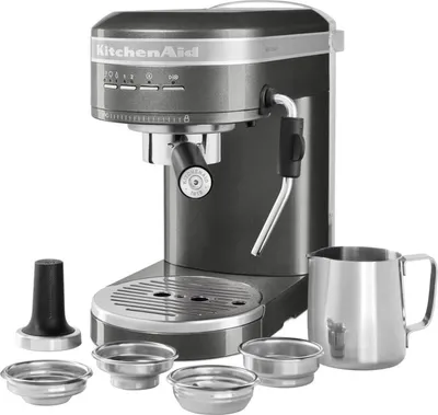 Produktbild von KitchenAid Espressomaschine ARTISAN 5KES6503EMS Medaillon Silber