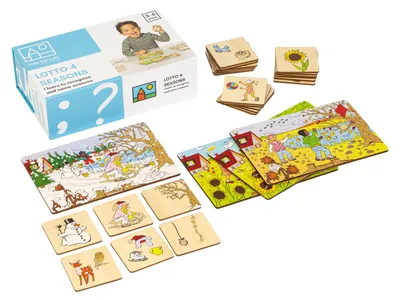 Immagine prodotto di EDUPLAY 120840 Lotto 4 stagioni