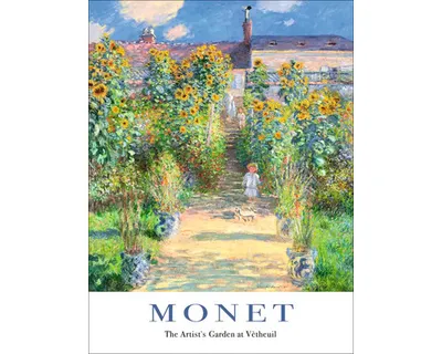 Produktbild von Leinwandbild Monet Artist Garden 57x77 cm