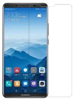 A smartphone screen protector is shown on a smartphone.