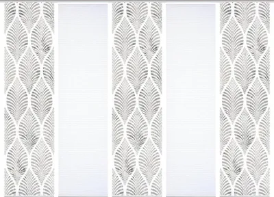 Produktbild von 84112 | VIDARO Schiebegardine aus recyceltem Polyester 245x60 cm