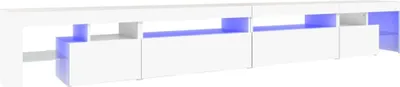 Obrázek produktu pro vidaXL TV skříňka s LED světly bílá 290x36,5x40 cm