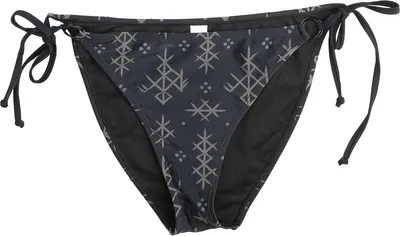 Produktbild von Black Premium by EMP Damen schwarzes Bikini-Unterteil mit Print XXL