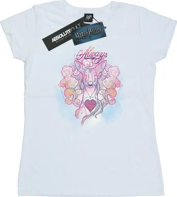 Produktbild von Harry Potter - "Always" T-Shirt für Damen BI23581 (L) (Weiß)