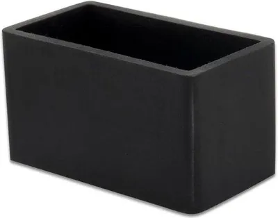 Produktbild von Famanu Stuhlbeinschutz Anti-Rutsch Silikon Bodenbeschützer - Rechteckige Möbelbezüge - 30 x 60 mm