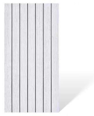 Immagine prodotto di Pannelli adesivi da parete effetto legno a lamelle, grigio chiaro, 4 pezzi, 60x30 cm, resistenti all'acqua