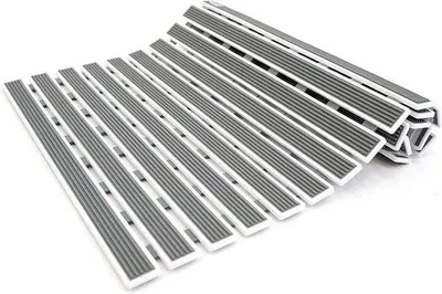 Produktbild von Famanu Anti-Rutsch Badmatte Duschmatte PVC - 126 Saugnäpfe - 62 x 40 cm