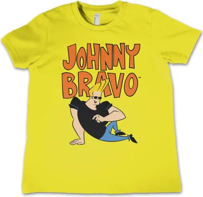 Produktbild von Johnny Bravo Kids T-Shirt - 10Years-L - Yellow
