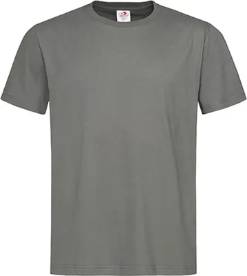 Produktbild von Stedman ST2100 | Comfort Herren T-Shirt - Farbe: Real Grey - Größe: S