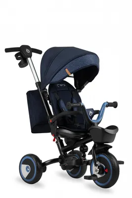 Obrázok produktu pre Trojkolesový bicykel 5v1 MoMi INVIDIA, modrá farba