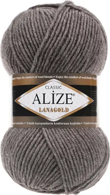 Produktbild von ALIZE Lanagold 100g 49% Wolle Strickgarn Winterwolle Schurwolle Farbwahl