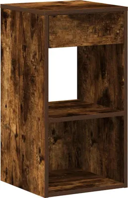 Produktbild von Nachttisch mit Schublade Räuchereiche 35x34x66,5 cm