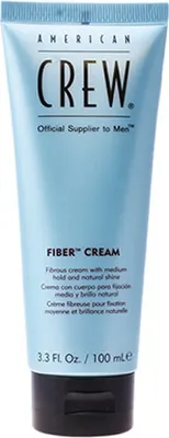 Imagen del producto de American Crew Fiber Cream: Crema fibrosa de fijación media, brillo natural, 100 ml
