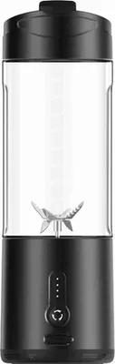 Obrázek produktu pro Přenosný mixér, USB elektrický lis na ovoce, dobíjecí mixér na šťávu, 530 ml, se 6 čepelemi pro outdoorové sporty, cestování, kempování