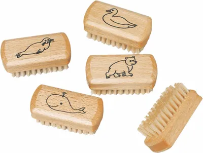 Produktbild von Redecker Kinder-Nagelbürste Handwaschbürste Reinigungs-Bürste Holz
