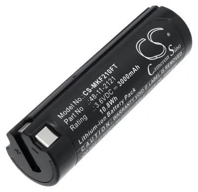 Image de TECHTEK Batterie compatible avec [Milwaukee] 2112-21, 2114-21, 2128-21, 2163-21, Headlamp & Flashlight remplace 48-11-2121, pour 48-11-2131