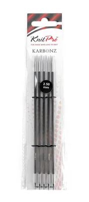 Produktbild von Nadelspiel KARBONZ 2,50 mm 15 cm 5 St