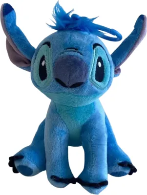 Produktbild von Disney Stitch Plüsch-Schlüsselanhänger – Adorables Mini-Plüsch mit Taschenclip (12.5cm)
