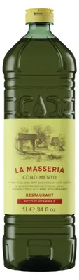 Produktbild von Restaurant Olivenöl und Sonnenblumenöl in einer 1l-Platte - La Masseria