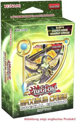 Obrázok produktu pre Yu-Gi-Oh! Maximum Crisis: Špeciálna edícia
