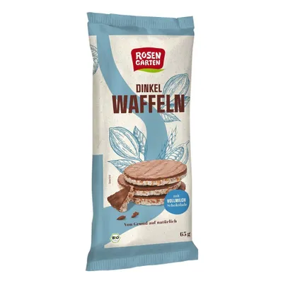 Produktbild von Dinkelwaffeln - Vollmilch 65g