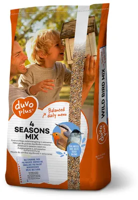 Productafbeelding van Duvo+ 4 seizoenen tuinvogel mix 20KG