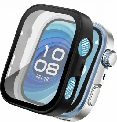 Produktbild von imoshion Full Cover Hard Case Huawei Watch Fit 4 Pro - Schwarz