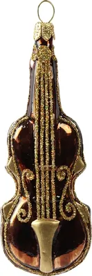 Produktbild von Weihnachtsschmuck Glas Geige
