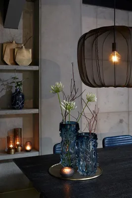 Productafbeelding van Bohemian hanglamp Plumeria zwart Ø 50cm
