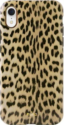 Image de Puro Glam Leopard Cover Iphone Xr Czarny/Black Limited Edition Ipcx61Leo1Blk
