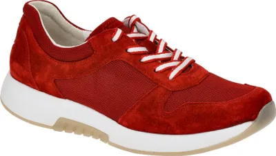 Produktbild von Gabor ROLLINGSOFT Damenschuhe - bequeme Schnür- Halbschuhe rot Freizeit NEU