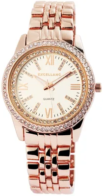 Produktbild von Excellanc Damenuhr mit Metallarmband