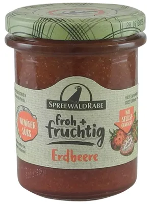 Produktbild von Erdbeere Fruchtaufstrich von Spreewald-Rabe (210 g)