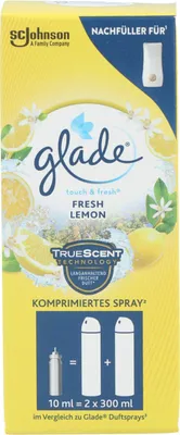 Produktbild von Glade by Brise Touch & Fresh Fresh Lemon, Automatisches Spray, Flüssigkeit, Zitrone, Aerosol-Spray, 10 ml