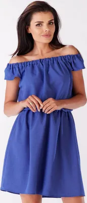 Produktbild von Infinite You Minikleid für Frauen Igrailte M136 himmelblau S